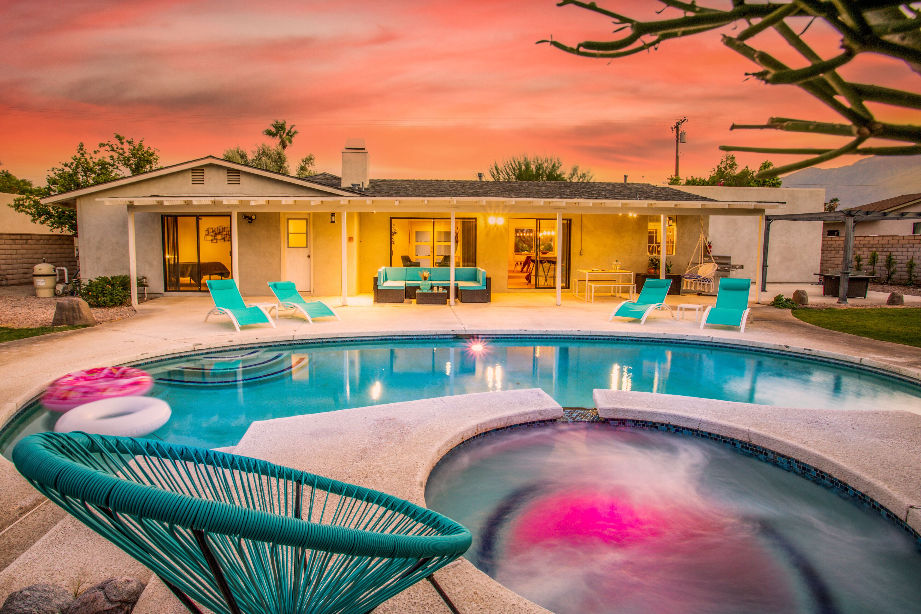 Spacious 4BR Mid-Century Oasis in Great Location