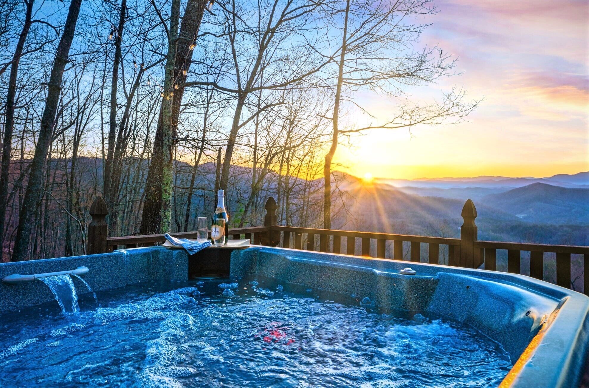 Bain à remous extérieur