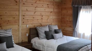 3 habitaciones, ropa de cama de alta calidad y cubrecamas