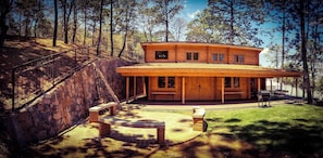 Fassade der Unterkunft