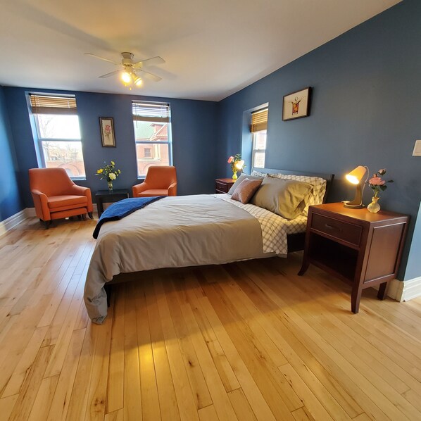 2 chambres, bureau, fer et planche à repasser, Wi-Fi