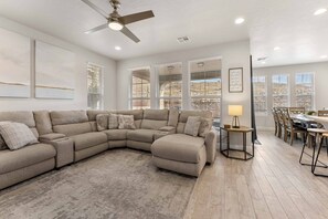 Townhome, 5 Bedrooms | Living area | Smart TV