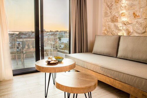 Deluxe suite with a breathtaking sea view by KaliThea Suites