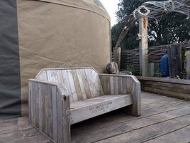 Cabana | Área de estar | Lareira