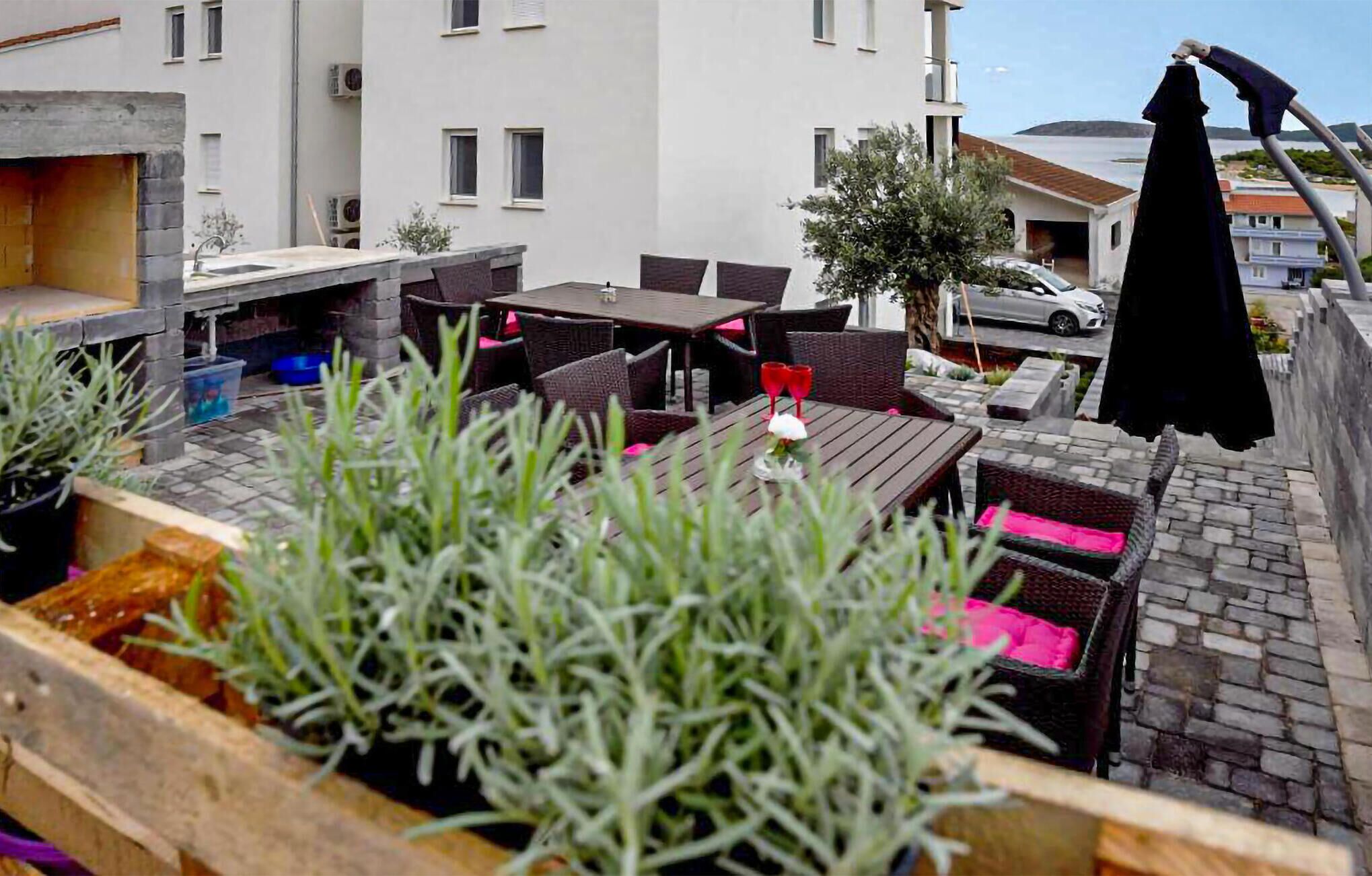 Udendørs spisemuligheder