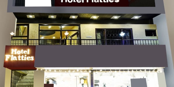 Fachada de la propiedad