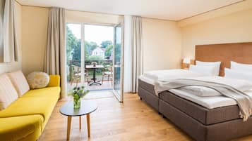 1 Schlafzimmer, Zimmersafe, Verdunkelungsvorhänge