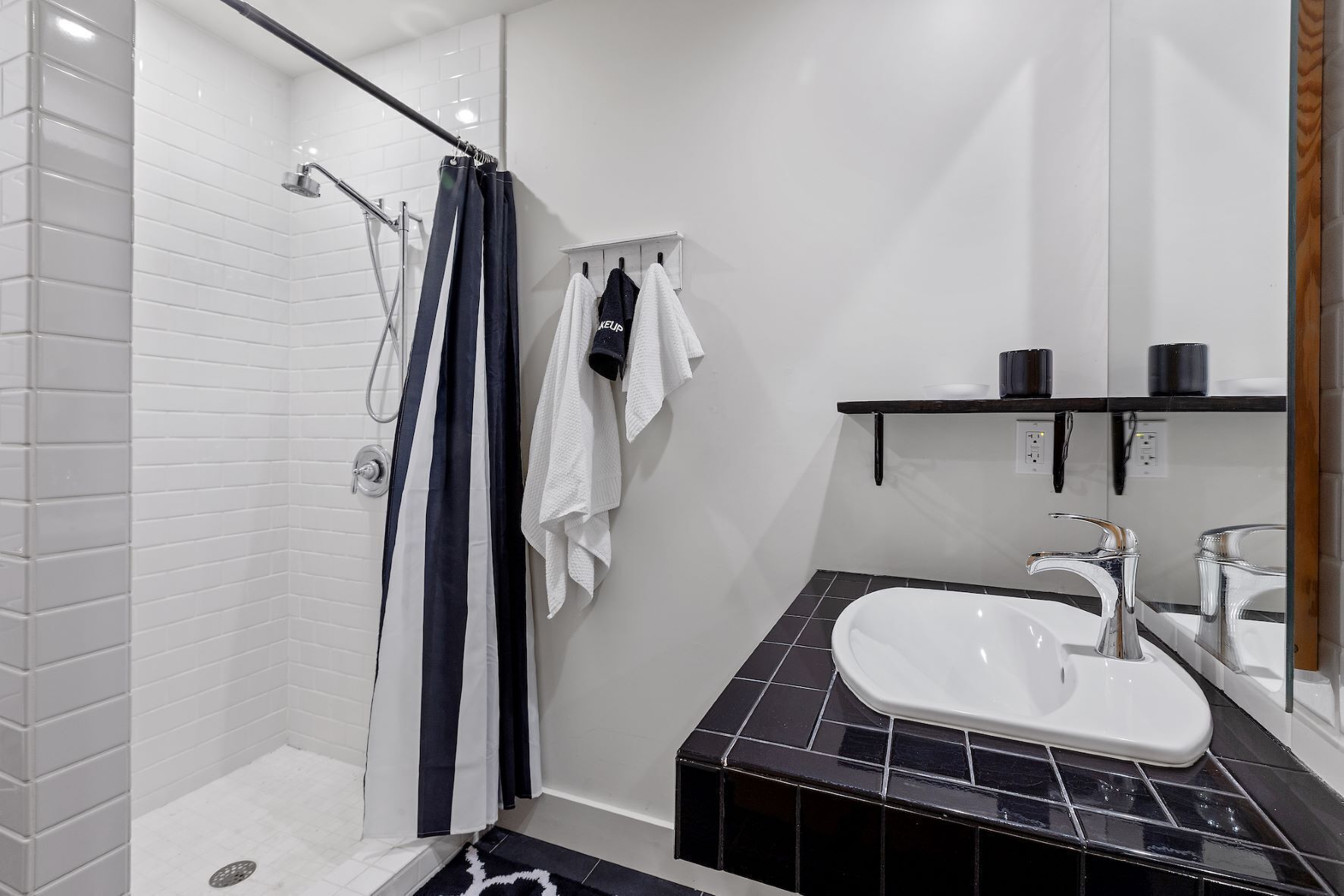 Amazing outdoor patio with fireplace!  Handicap accessible. Dog Friendly.