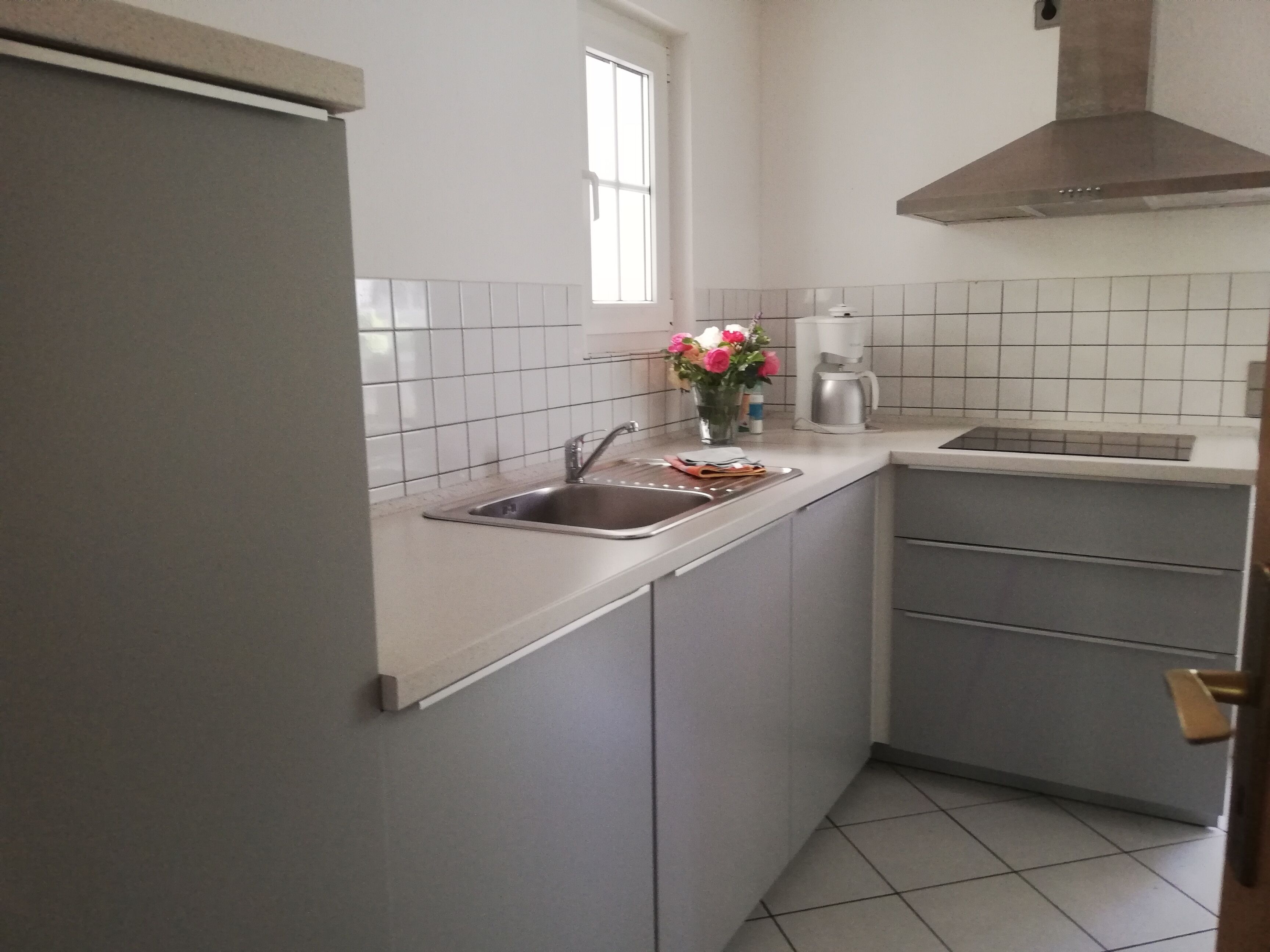 Kühlschrank, Mikrowelle, Herdplatte, Geschirrspüler