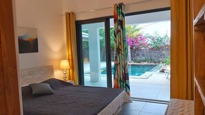4 habitaciones, tabla de planchar con plancha, wifi y ropa de cama 