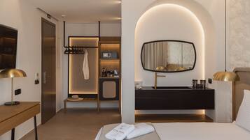 Quarto casal luxo, vista para o mar | Guarda-roupa