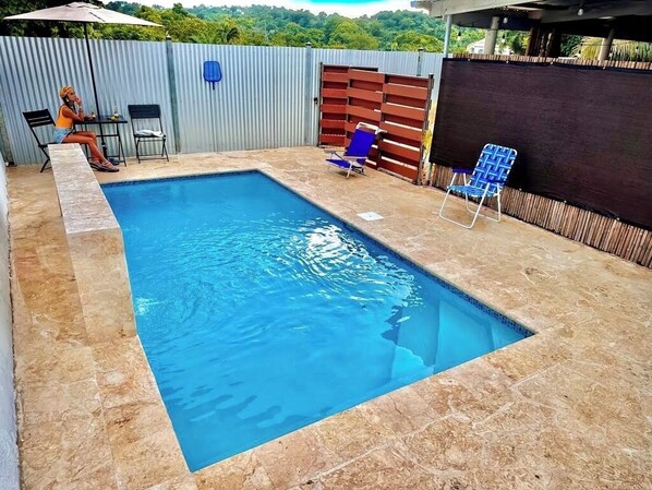 Alberca al aire libre 