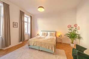 1 Schlafzimmer, Bügeleisen/Bügelbrett, kostenloses WLAN, Bettwäsche