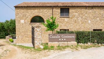 Fassade der Unterkunft