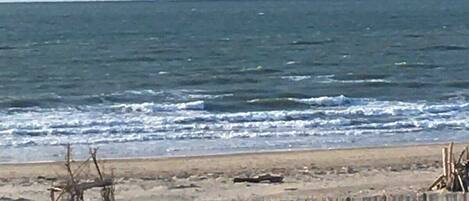On the beach