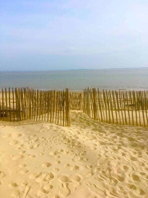 On the beach