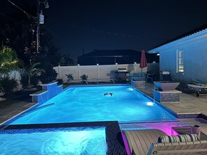 Beheizter Pool