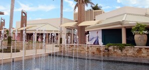 Una piscina riscaldata