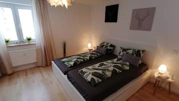 1 Schlafzimmer, kostenloses WLAN, BettwÀsche