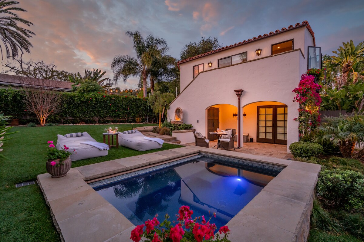 Bougainvillea Retreat - Mediterranean Retreat Near the Beach