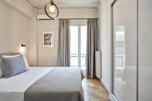Elite-Apartment | 2 Schlafzimmer, Zimmersafe, Verdunkelungsvorhänge