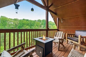 Property grounds - Summer Fun! Game Loft, King Suite, Hot Tub, Fire Pit, Big Yard, Community Pool  (Sevierville)