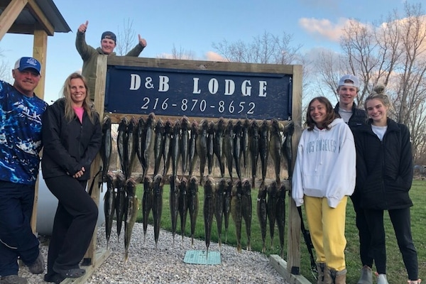 Great fishing on lake Erie and it is only minutes away.