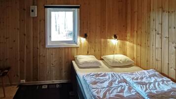 3 chambres, lit parapluie
