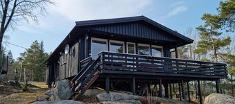 Schönes Haus in Marnardal mit Küche