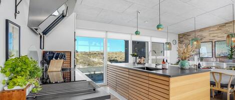 Kjøleskap, ovn, oppvaskmaskin og kaffetrakter/tekoker