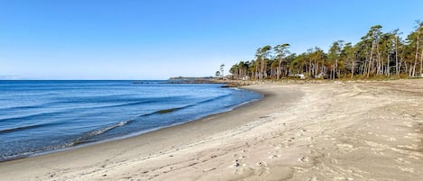 Beach nearby, fishing