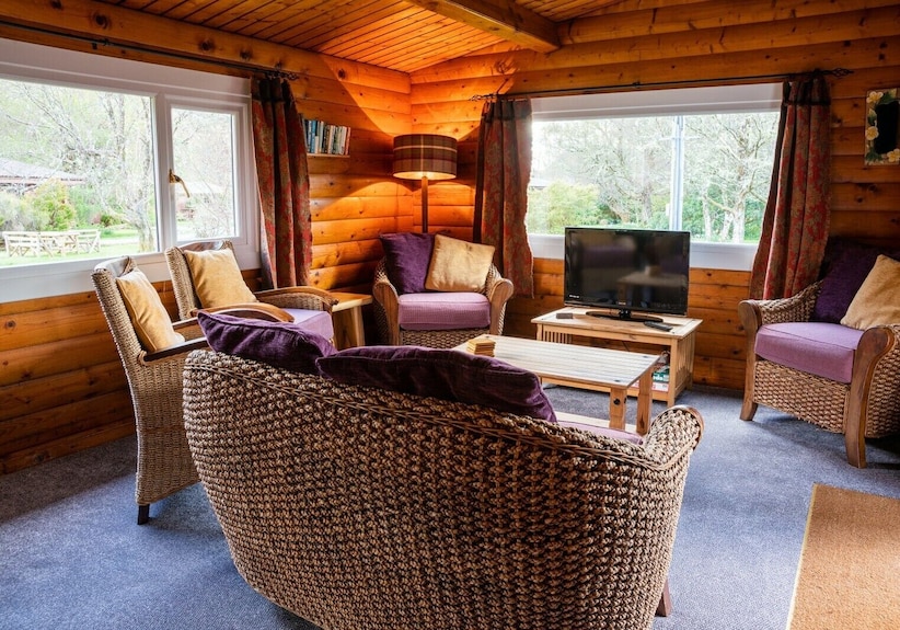 Self-catering Log Cabin Near Plockton And The Isle Of Skye Secluded, Well Equipped And Dog Friendly. - Skye