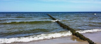 Strandhaus mit 2 Schlafzimmern in Sianozety