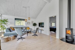 Fernseher, Kamin, Tischfußball, Tischtennisplatte