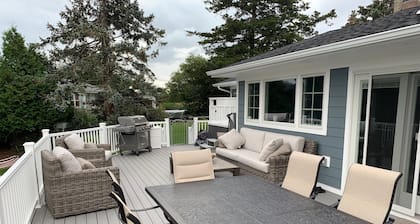 Water View Beach House just steps to Private Sandy Beach!