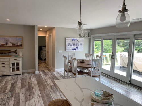 Water View Beach House just steps to Private Sandy Beach!