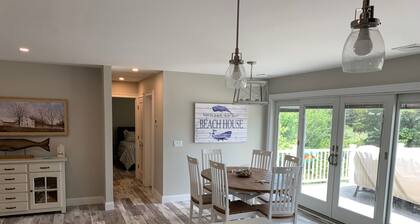 Water View Beach House just steps to Private Sandy Beach!