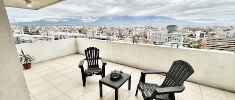 Apartamento luxo | Vista da sacada