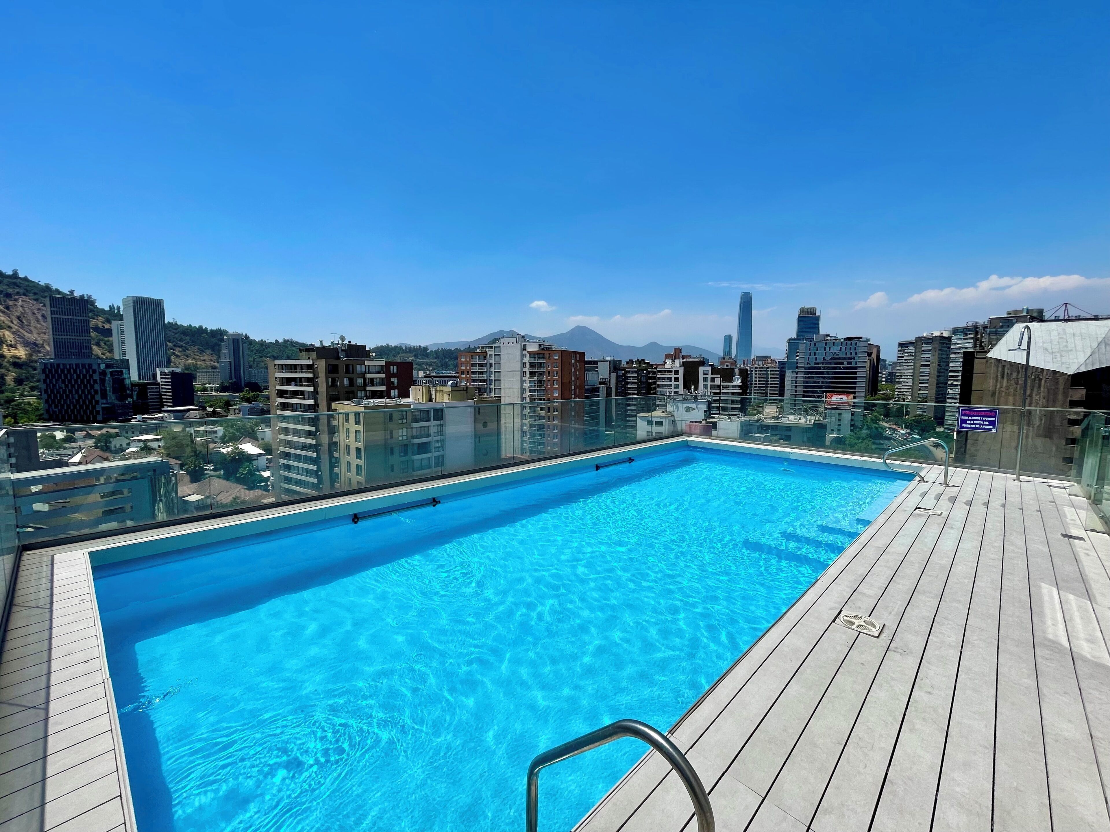 Rooftop pool