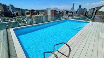 Rooftop pool