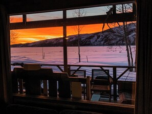 Interior - Croll Cabins-Peterson's Porch- #6 at Vallecito Lake. Amazing views, pet friendly (Bayfield)