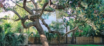 Family cottage one block from beach! 25 min from Historical Downtown Charleston