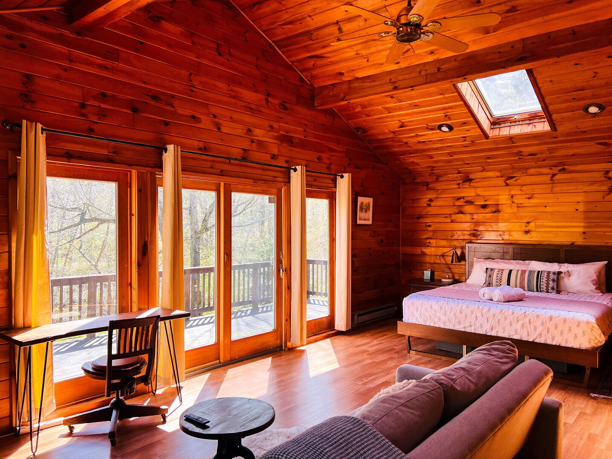 Close to Phoenicia, Woodstock Brewery, Belleayre, Mountain View, Backyard Stream