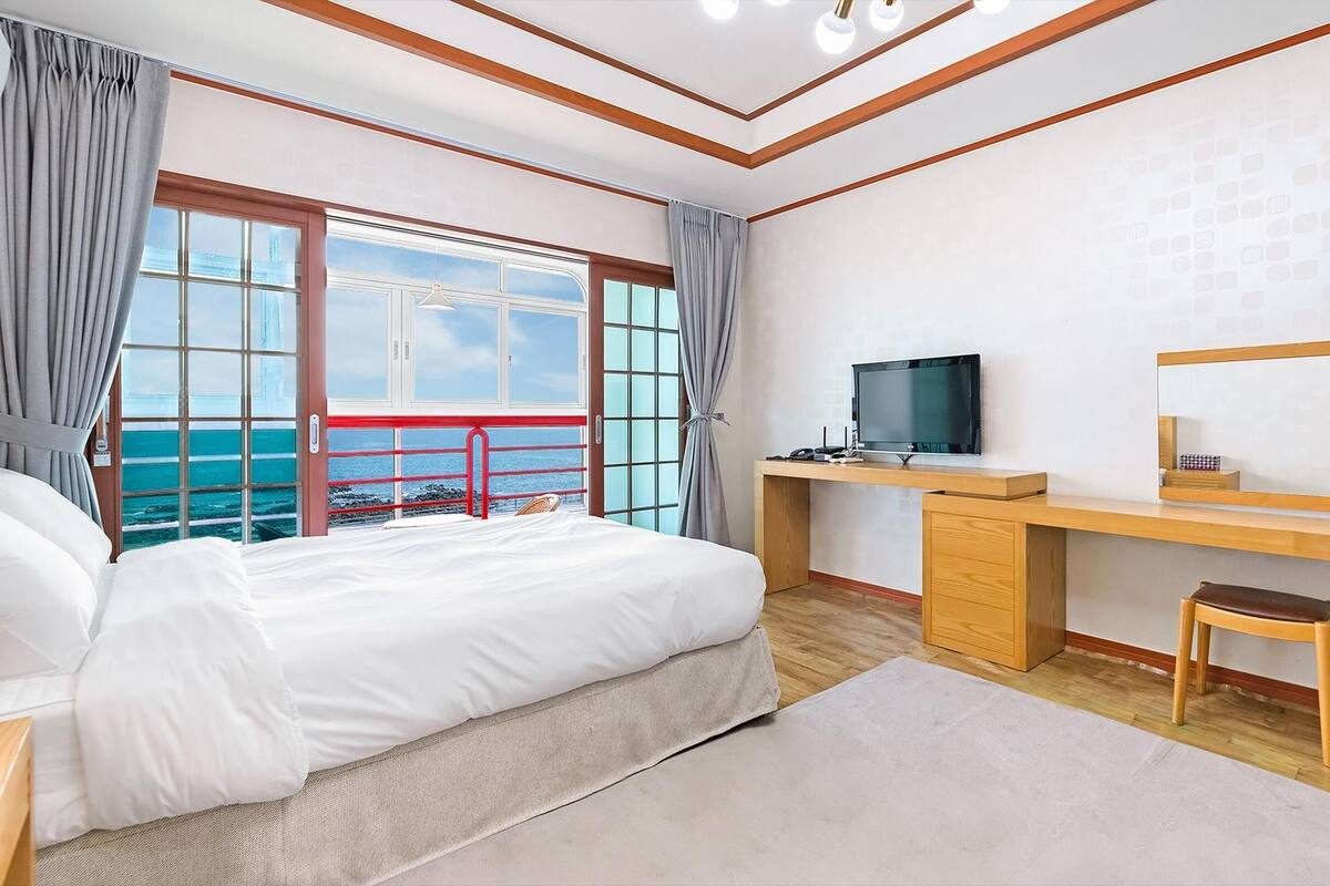 Kamar Basic, 1 kamar tidur (Sora 5(oceanview)) | 1 kamar tidur dan Wi-Fi gratis