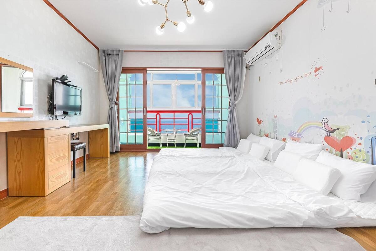 Kamar Basic, 1 kamar tidur (Sora 2(oceanview)) | 1 kamar tidur dan Wi-Fi gratis
