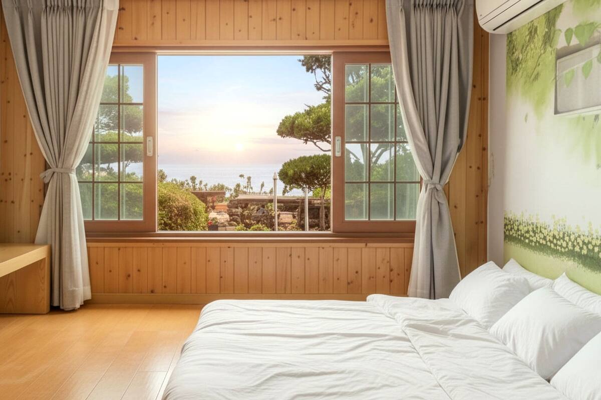 Kamar Basic, 3 kamar tidur (Getbawe(oceanview)) | 1 kamar tidur dan Wi-Fi gratis
