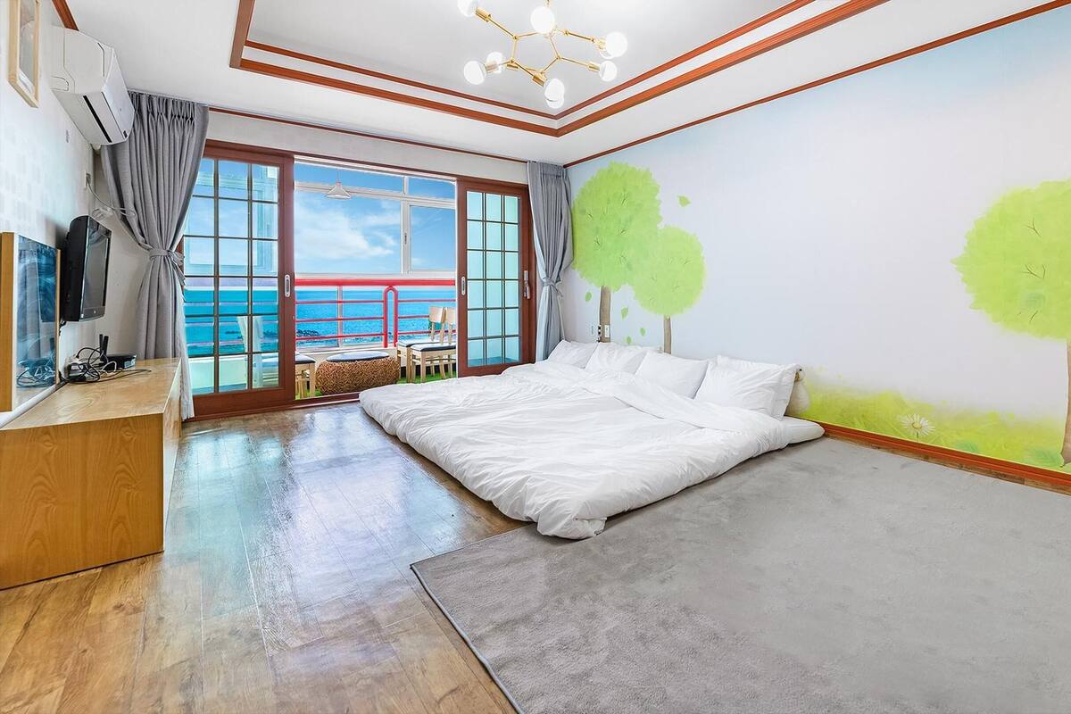 Kamar Basic, 1 kamar tidur (Hyeongjaesum(oceanview)) | 1 kamar tidur dan Wi-Fi gratis