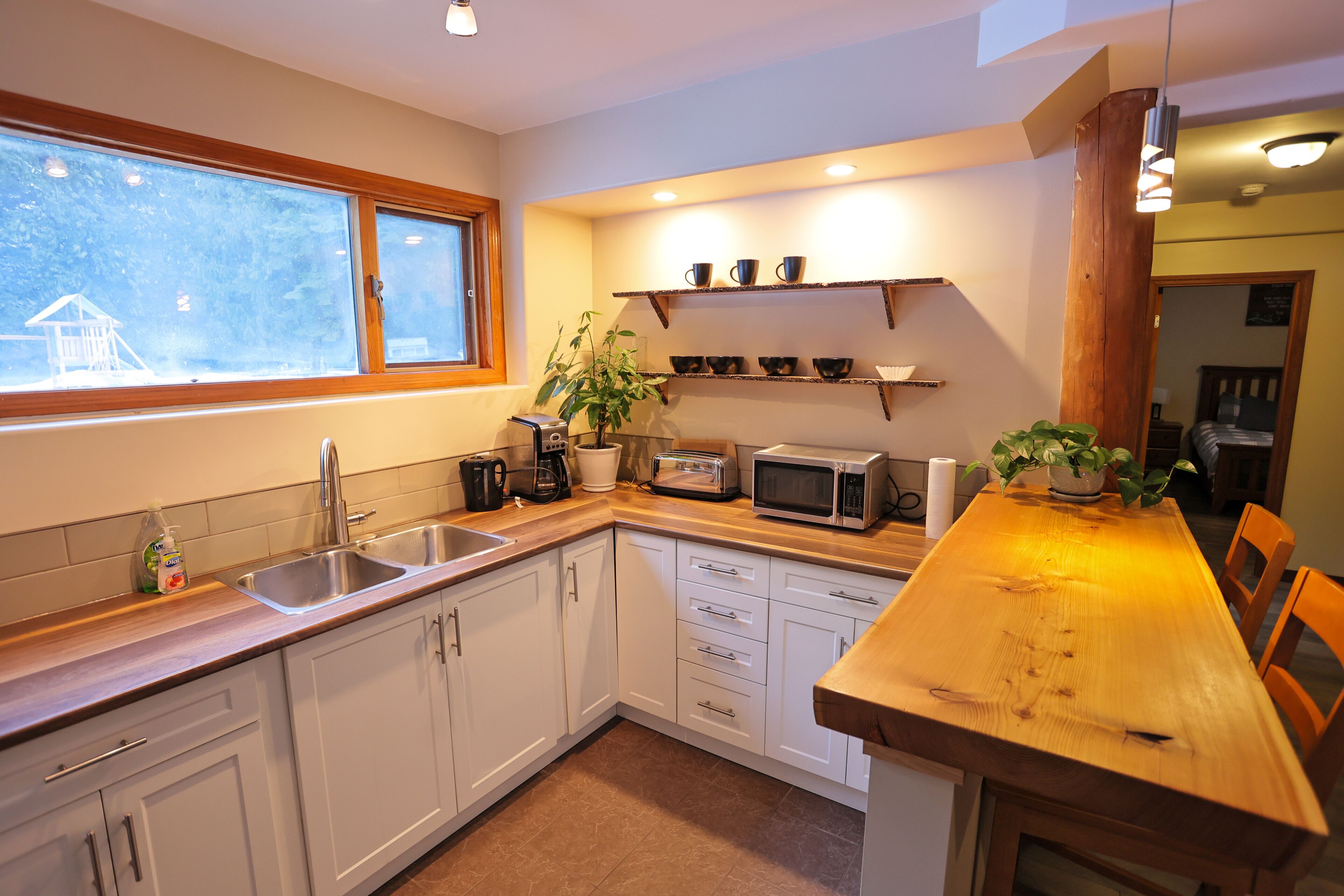 Sproule Creek Chalet - custom timber frame home with Hot Tub