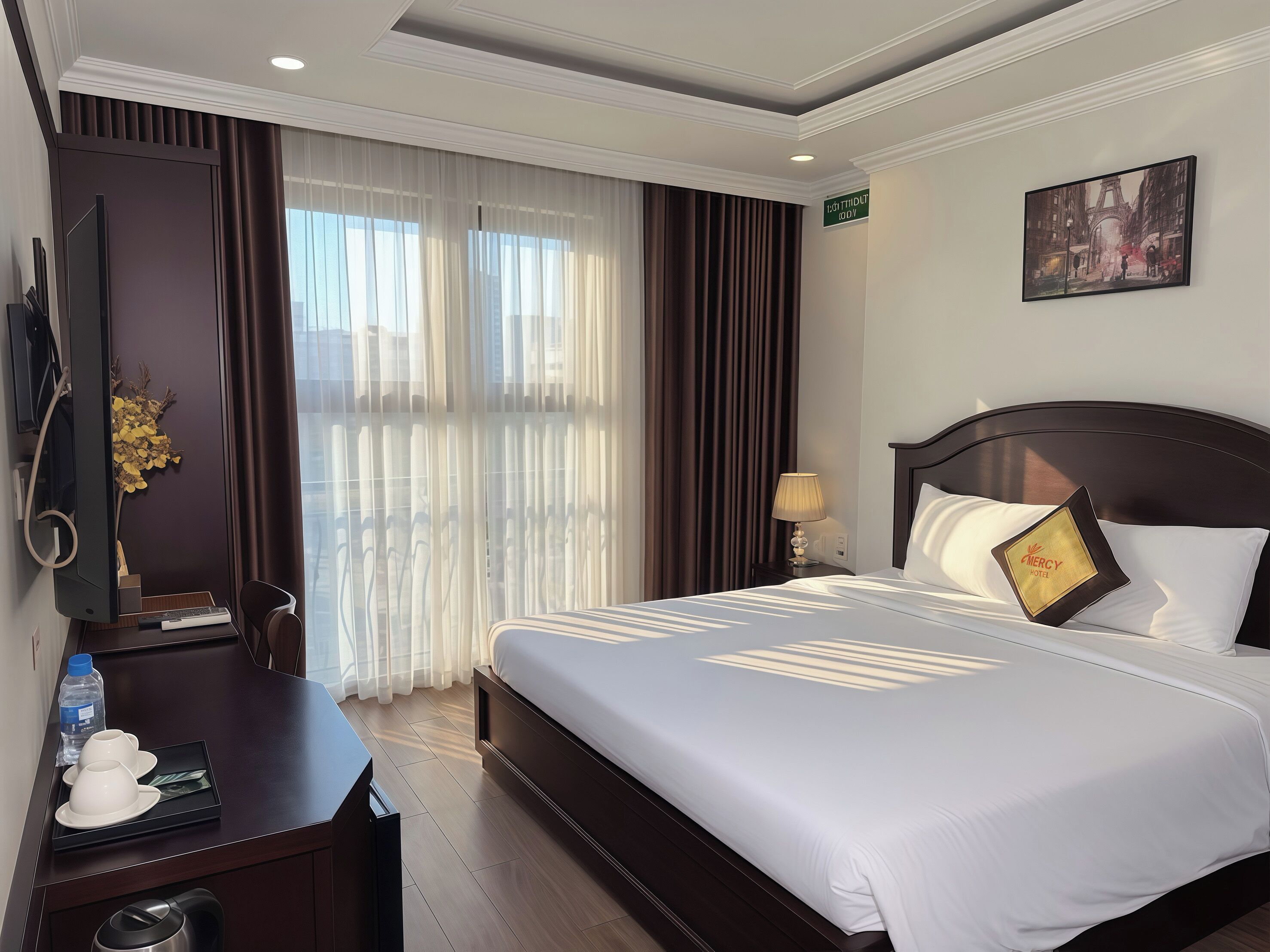 Panoramic Double Room, 1 King Bed | Interior