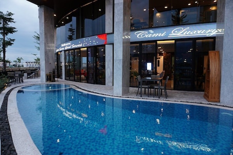 Indoor/outdoor pool